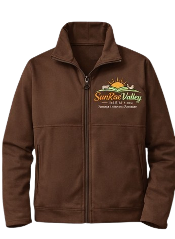 brown jacket